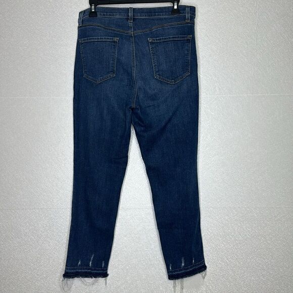 J Brand Ruby High Rise Crop Raw Hem Jeans 30 - Picture 4 of 7